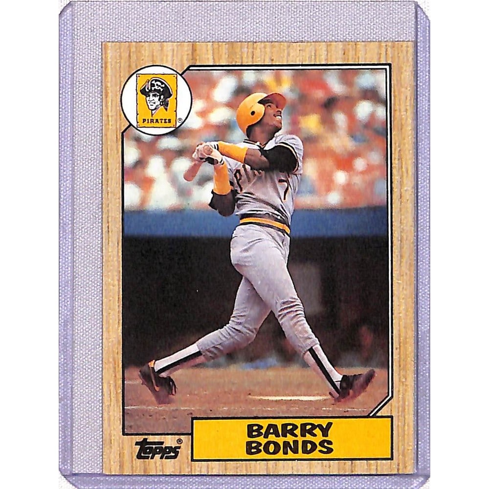 1987 Topps Barry Bonds Rookie (1 of 2)