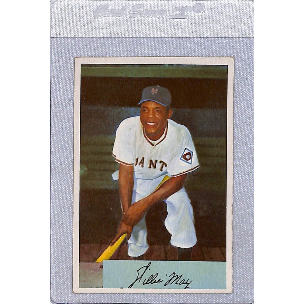 1954 Bowman Willie Mays (1 of 2)