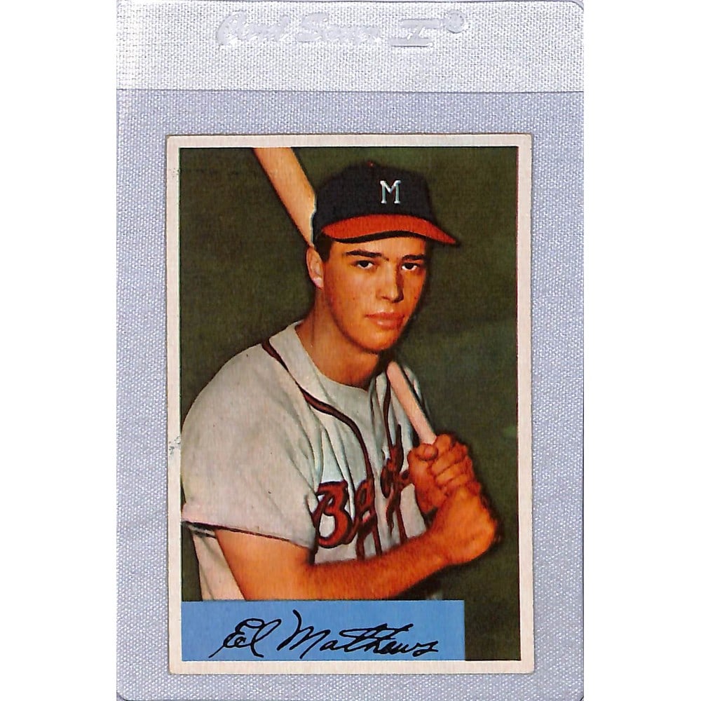 1954 Bowman Eddie Mathews High Grade (1 of 2)