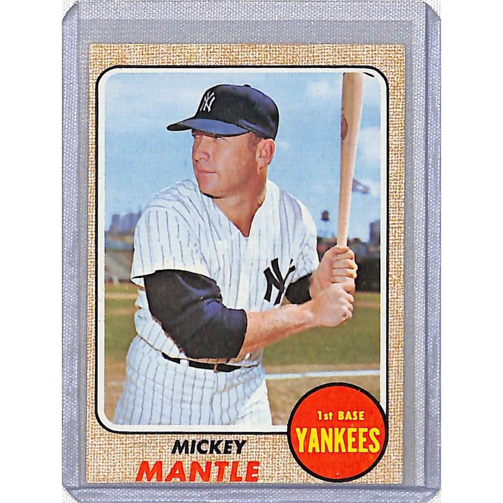 1968 Topps Mickey Mantle High Grade (1 of 2)