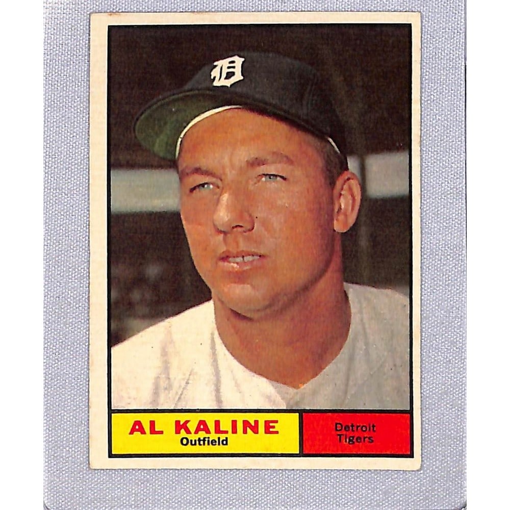 1961 Topps Crease Free Al Kaline (1 of 2)