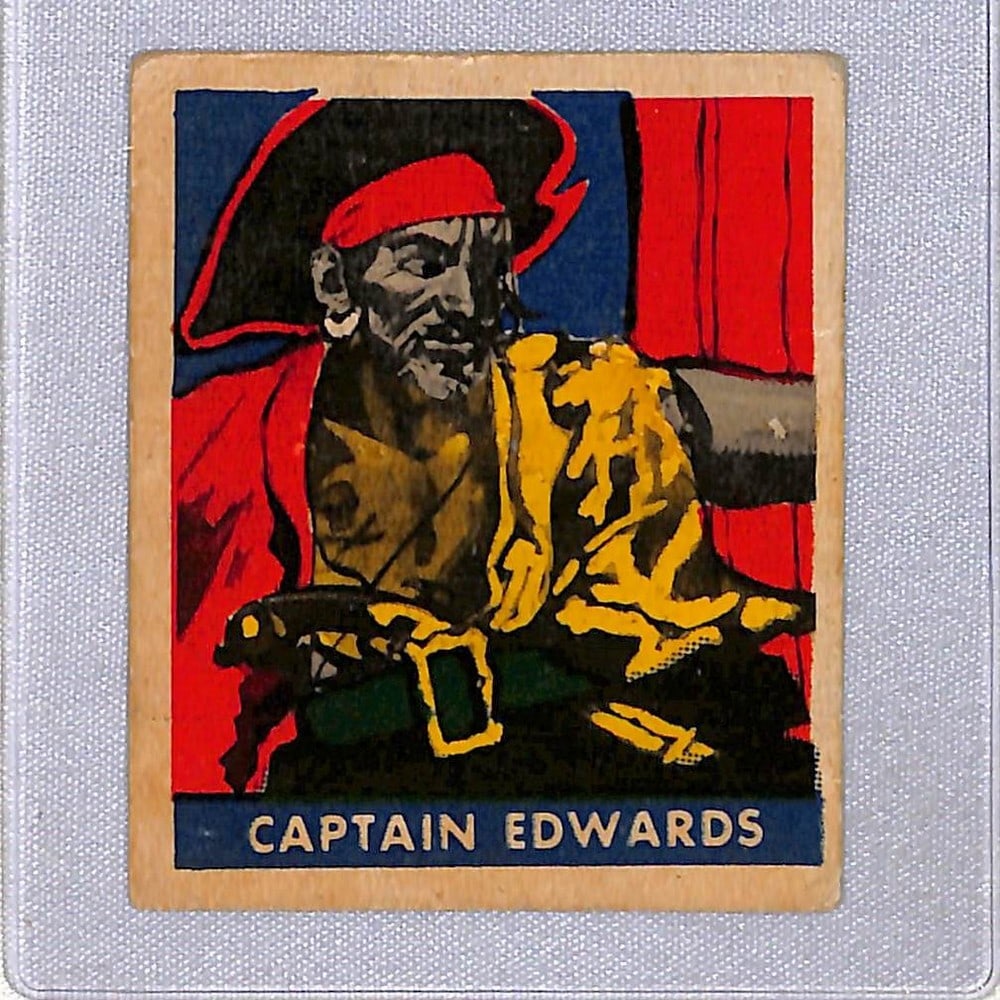 1948 Leaf Pirate Gum Card: 1948 Leaf Pirate Gum Card
