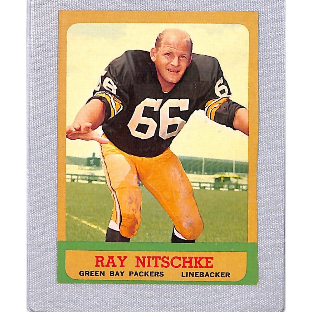 1963 Topps Ray Nitschke Rookie Nice Shape (1 of 2)