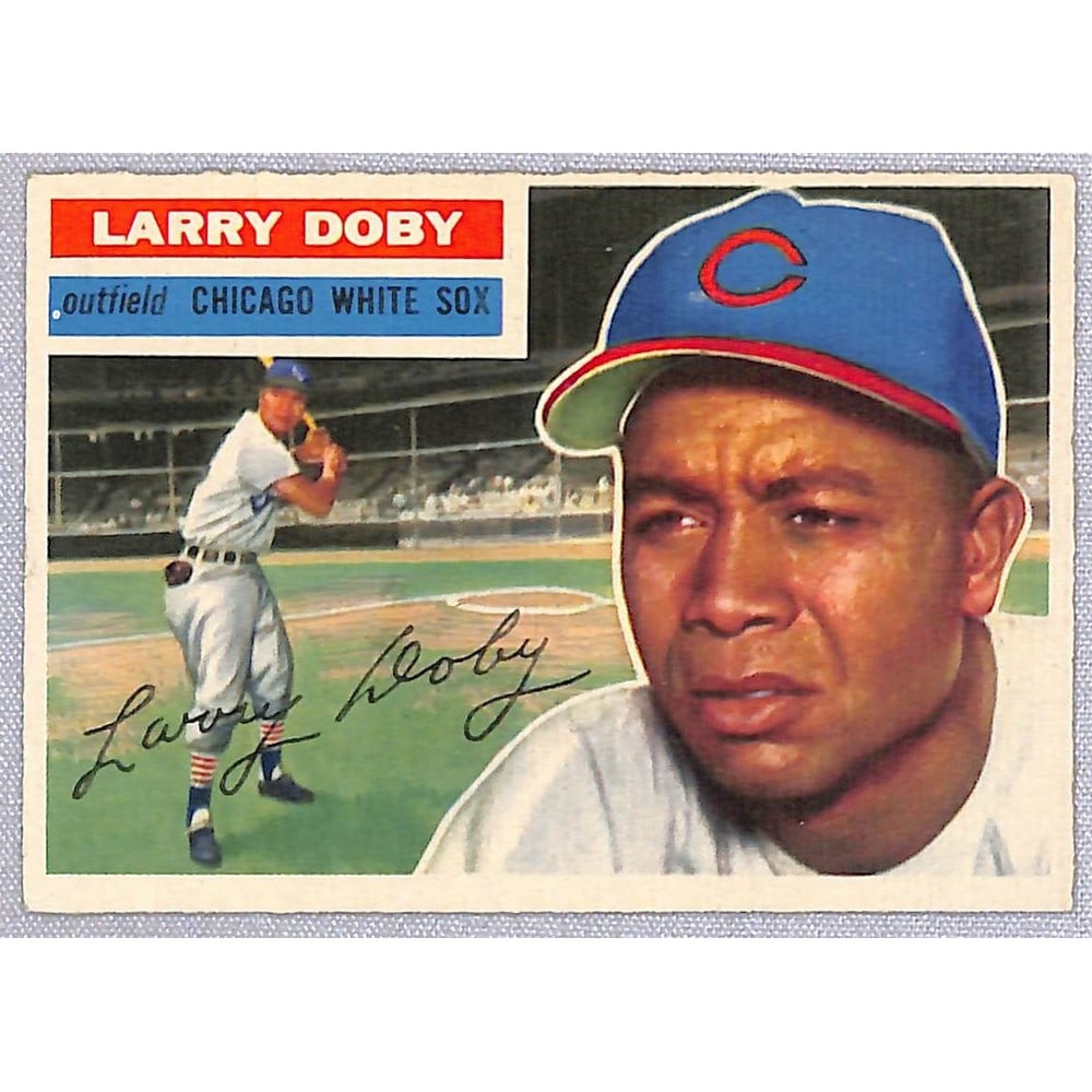 1956 Topps Crease Free Larry Doby (1 of 2)