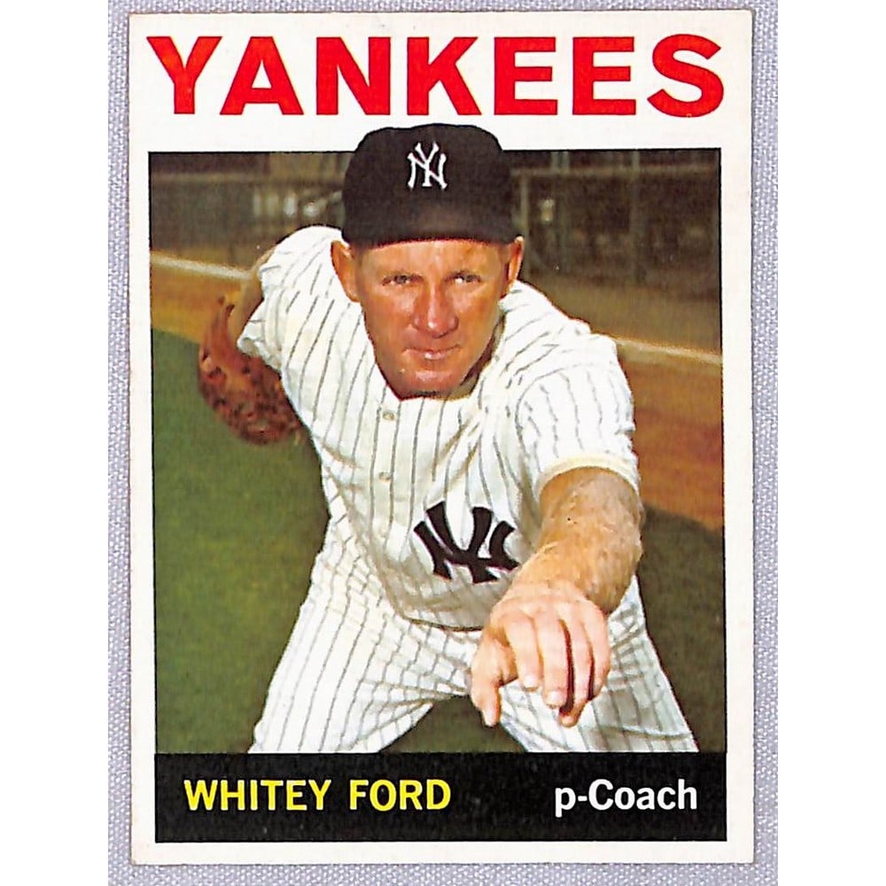 1964 Topps High Grade Whitey Ford: 1964 Topps High Grade Whitey Ford