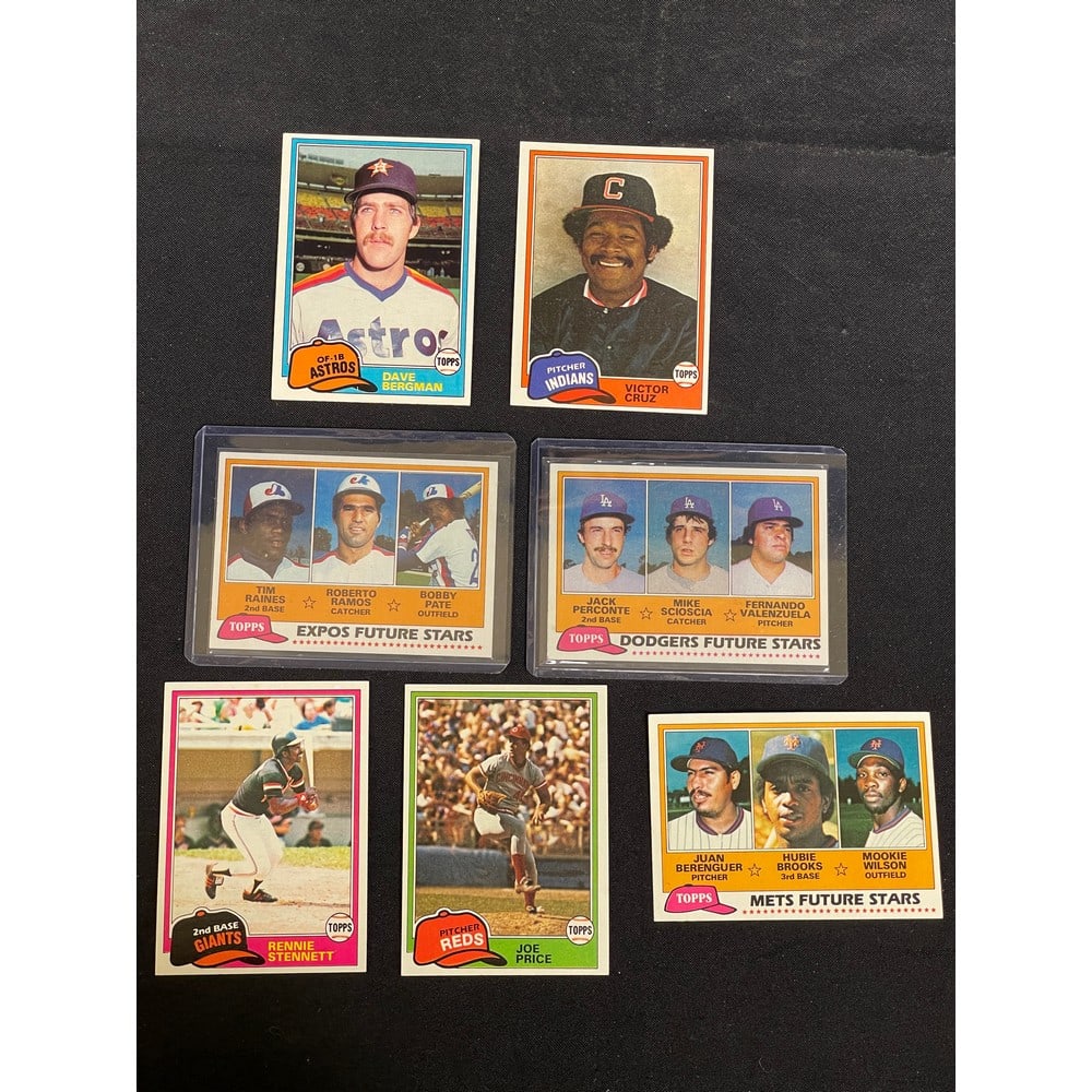 1981 Topps Baseball Complete Set High Grade (1 of 2)