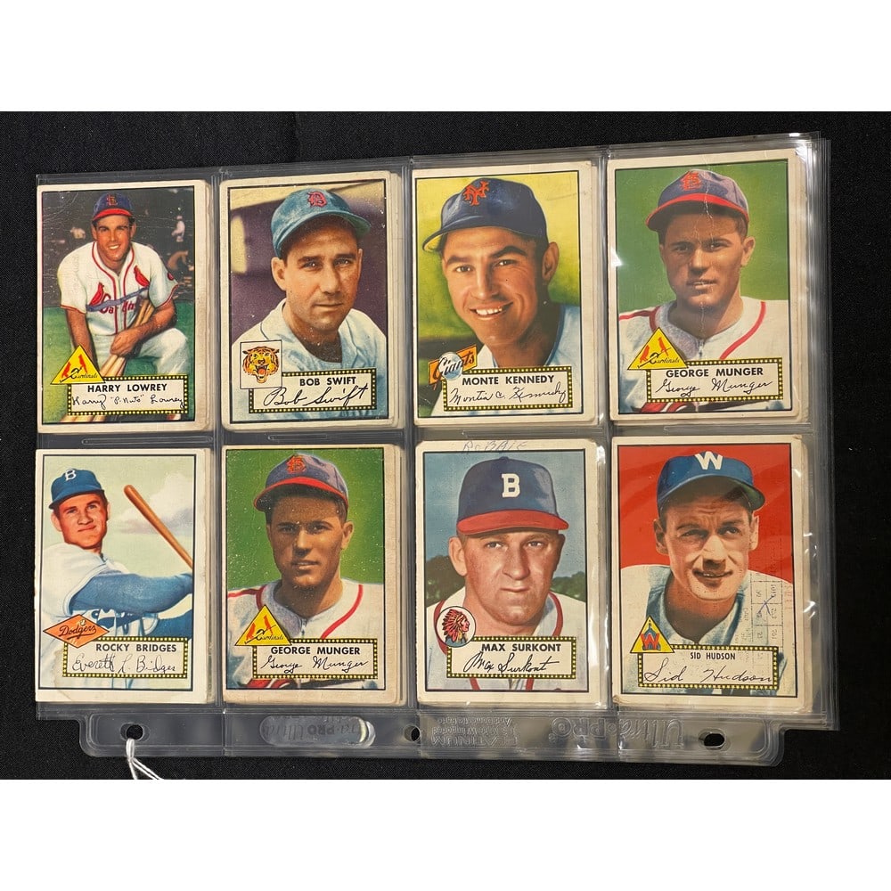 (24) 1952 Topps Baseball Cards (1 of 3)