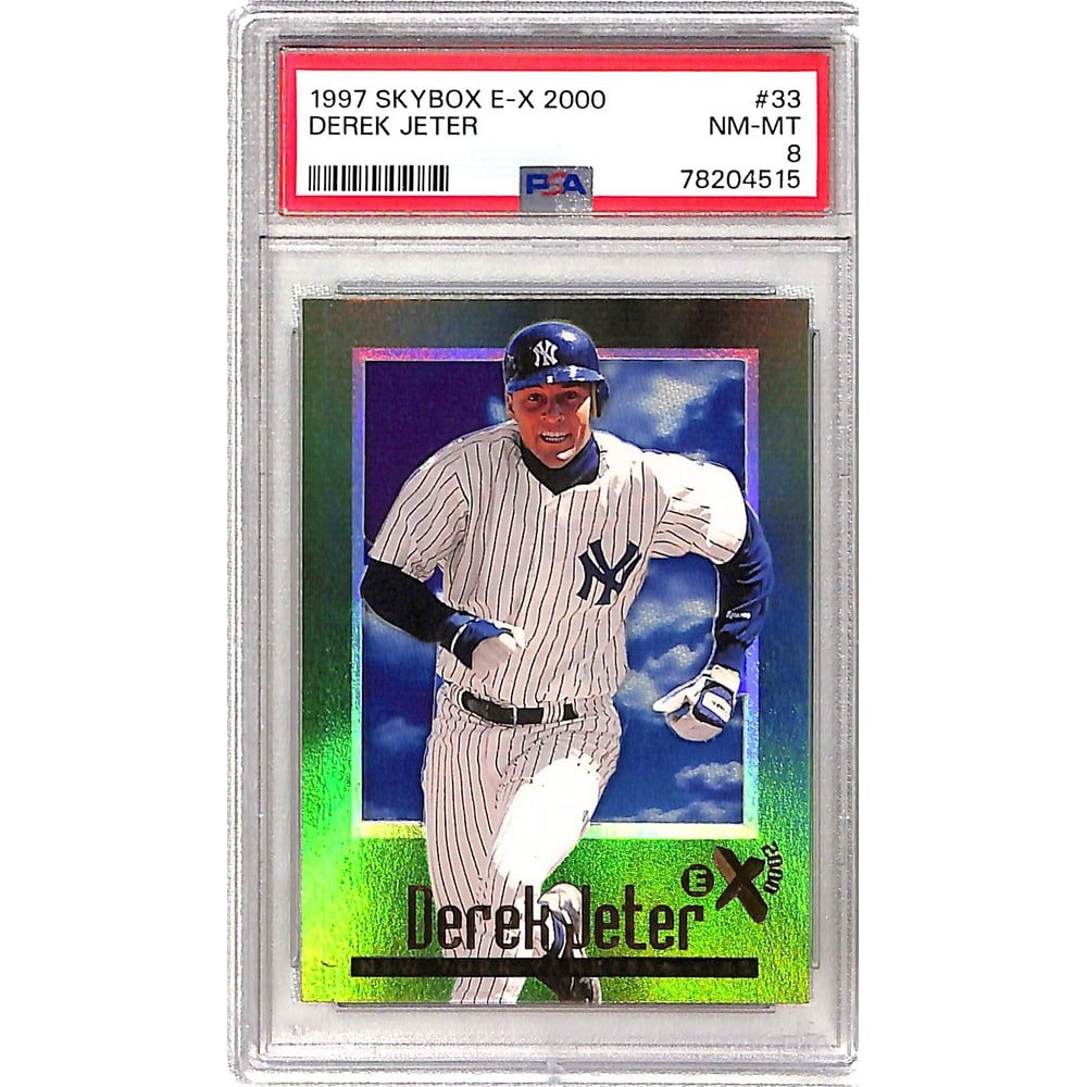 1997 Skybox Ex 2000 Derek Jeter Psa 8 (1 of 2)