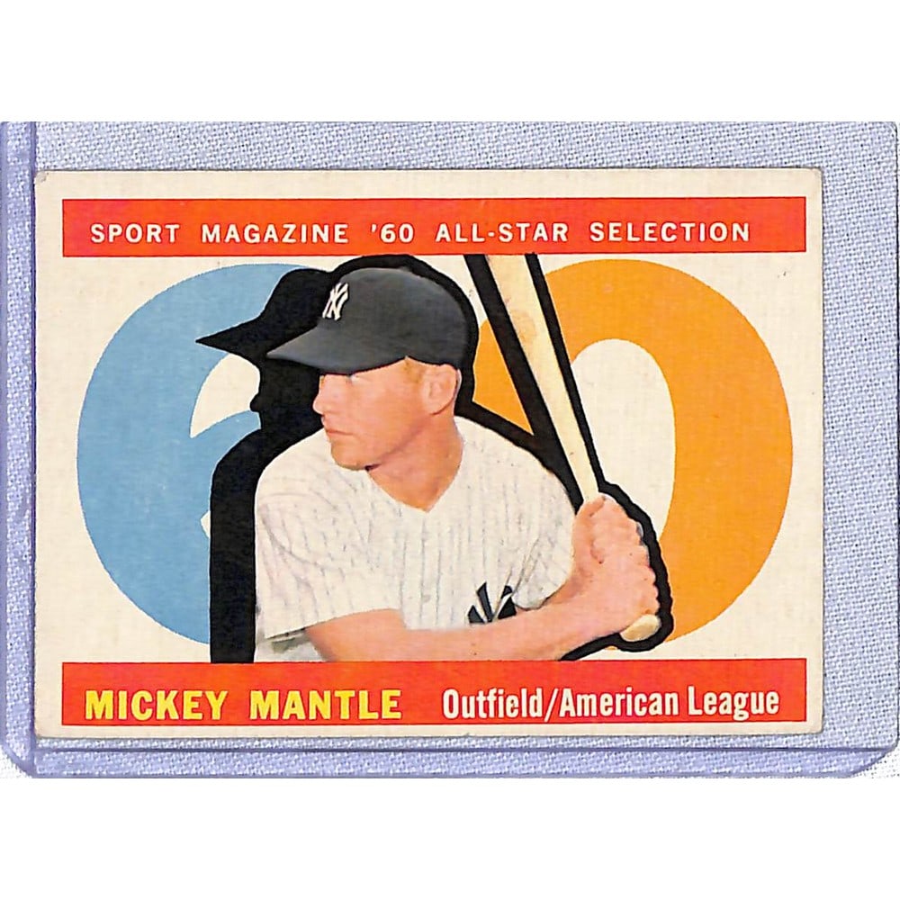 1960 Topps Mickey Mantle (1 of 2)