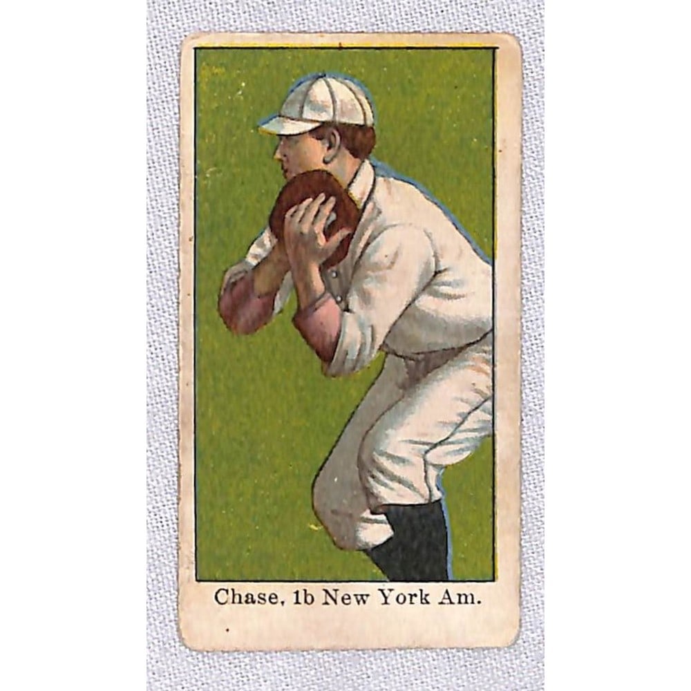 1909 E102 Crease Free Hal Chase: 1909 E102 Crease Free Hal Chase