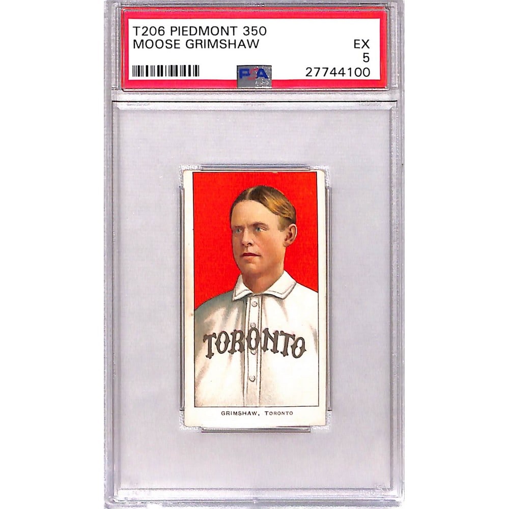 1909-11 T206 Moose Grimshaw Psa 5 (1 of 2)