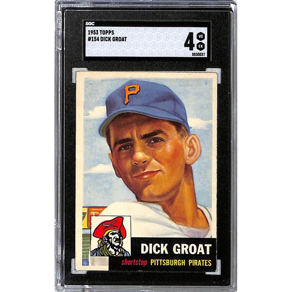1953 Topps Dick Groat Sgc 4 (1 of 2)