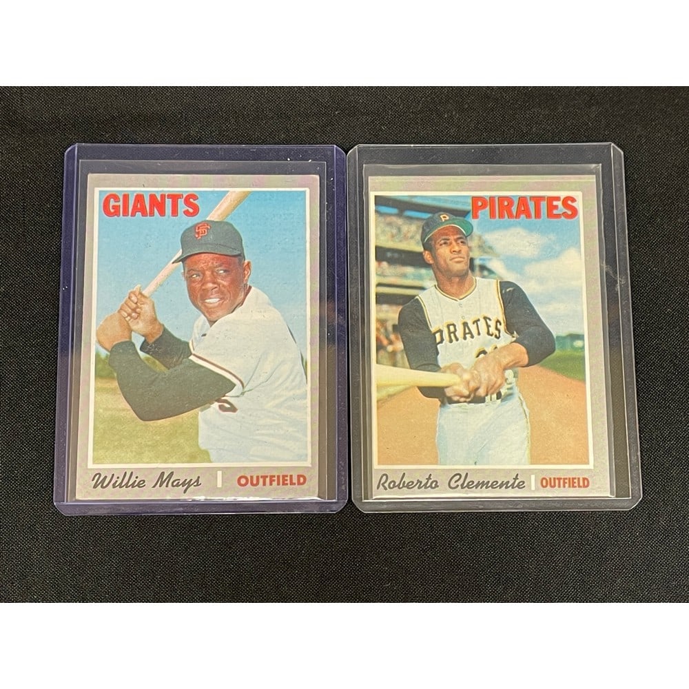 (2) 1970 Topps Baseball Stars/hof (1 of 2)