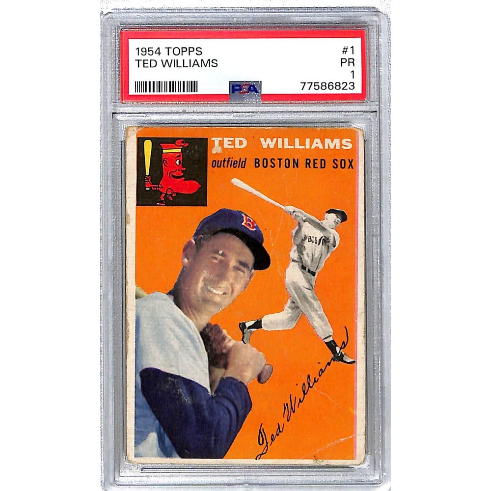 1954 Topps Ted Williams Psa 1 (1 of 2)