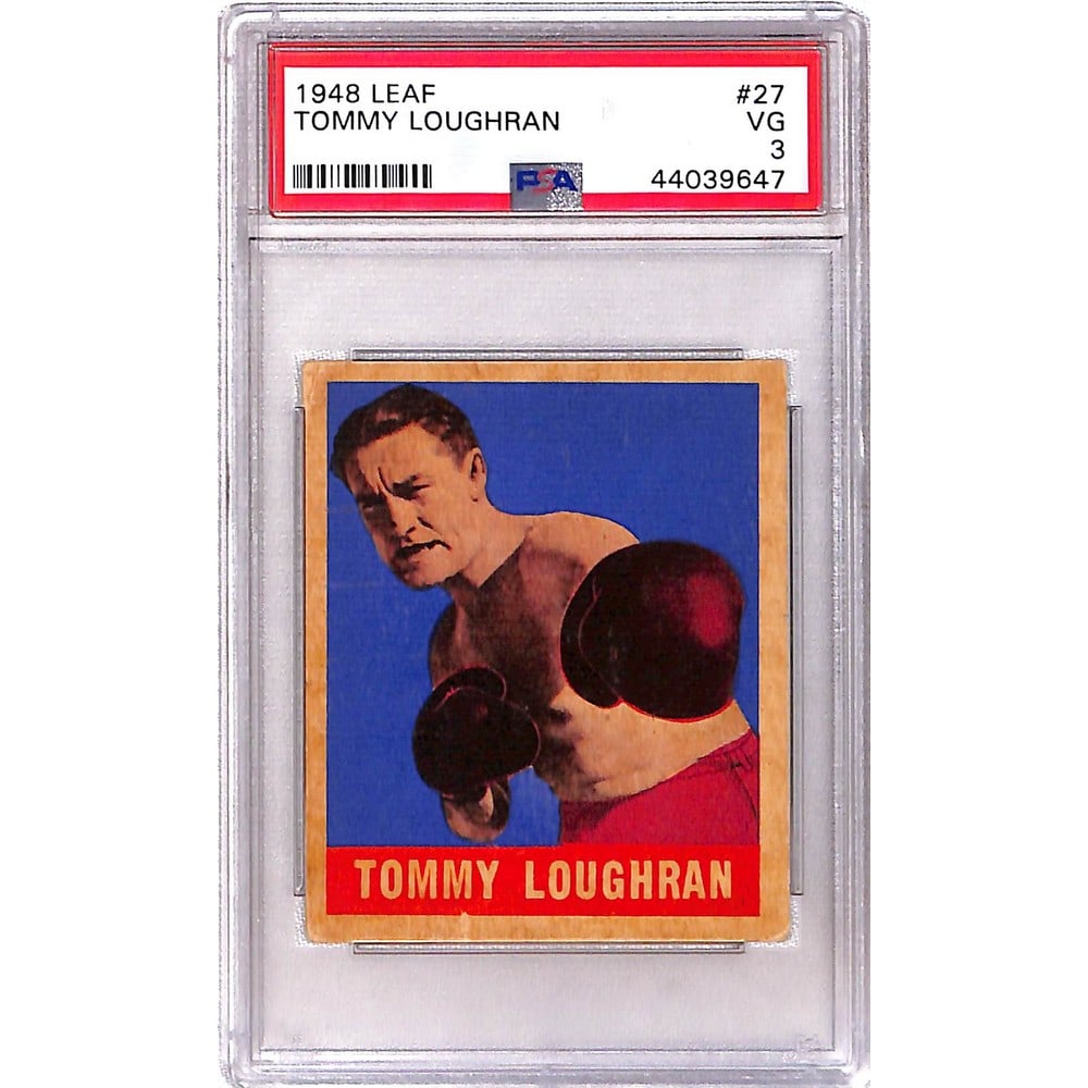 1948 Leaf Boxing Tommy Loughran Psa 3 (1 of 2)