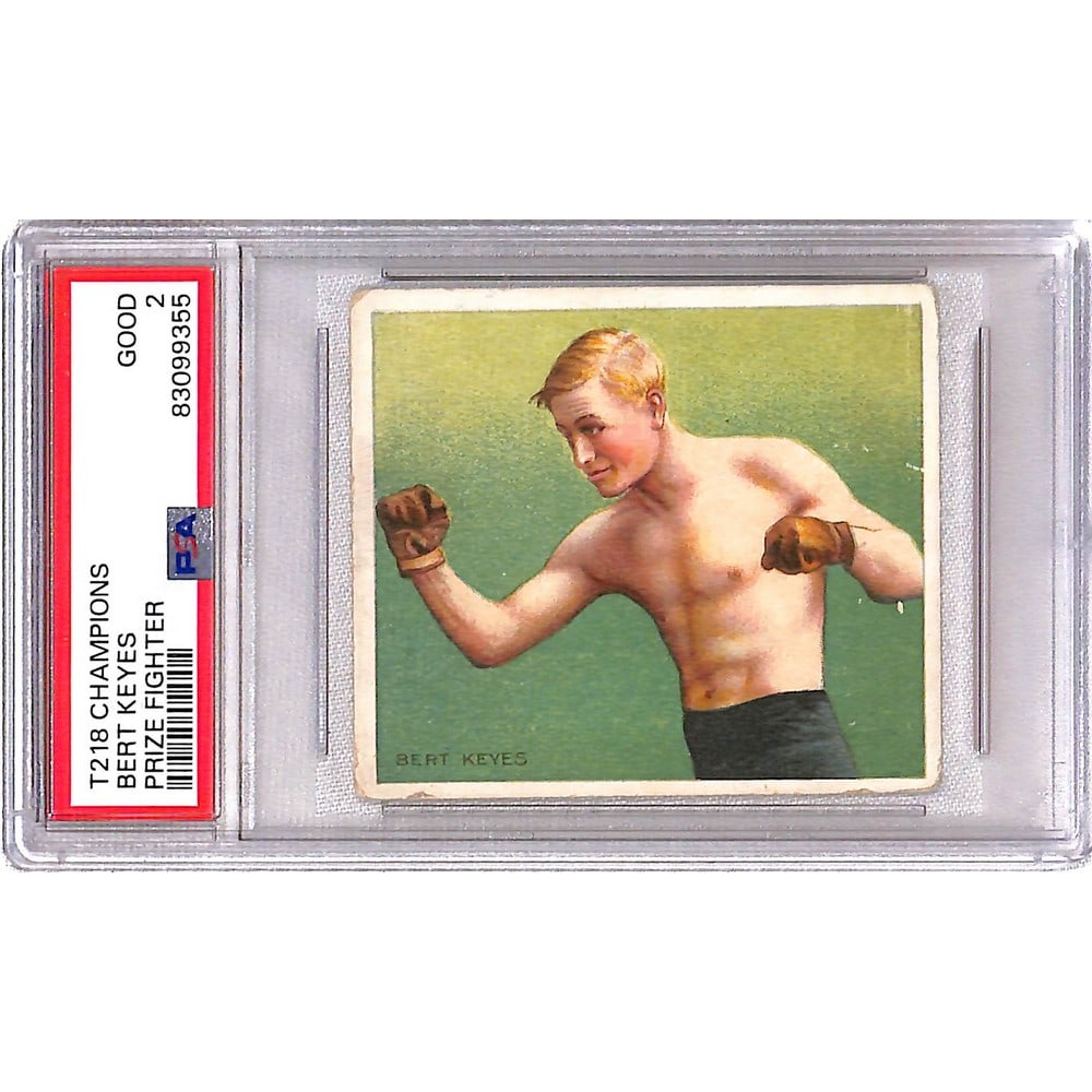 1909 T218 Champions Bert Keyes Boxing Psa 2: 1909 T218 Champions Bert Keyes Boxing Psa 2