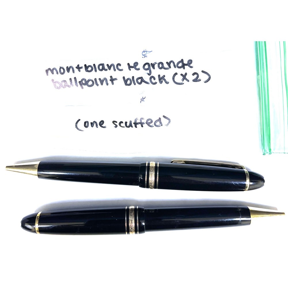 (2) Vintage Mont Blance Le Grande Ball Point Pens (1 of 1)