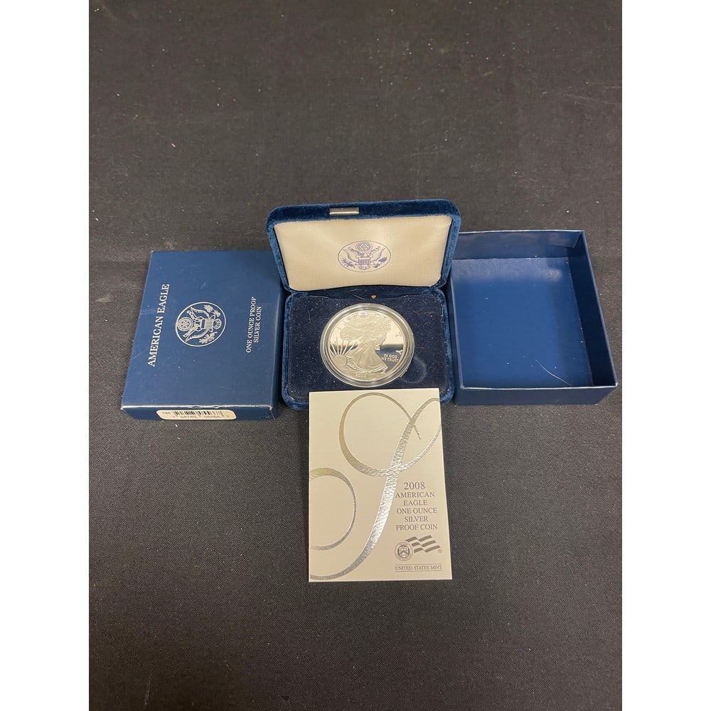 2008 American Eagle Silver 1oz Proof Dollar (1 of 1)