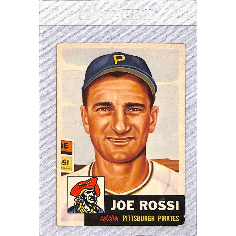 1953 Topps Joe Rossi Nice Shape (1 of 2)