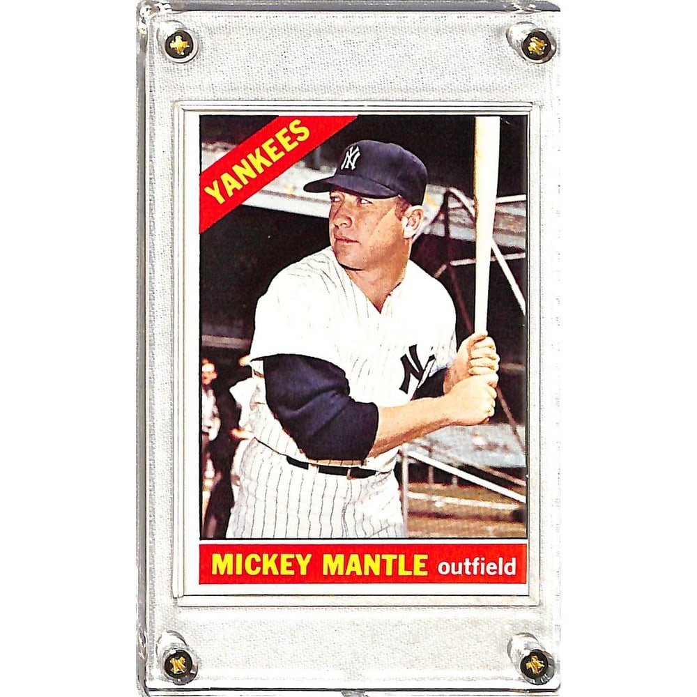 1966 Topps Mickey Mantle Oc (1 of 2)