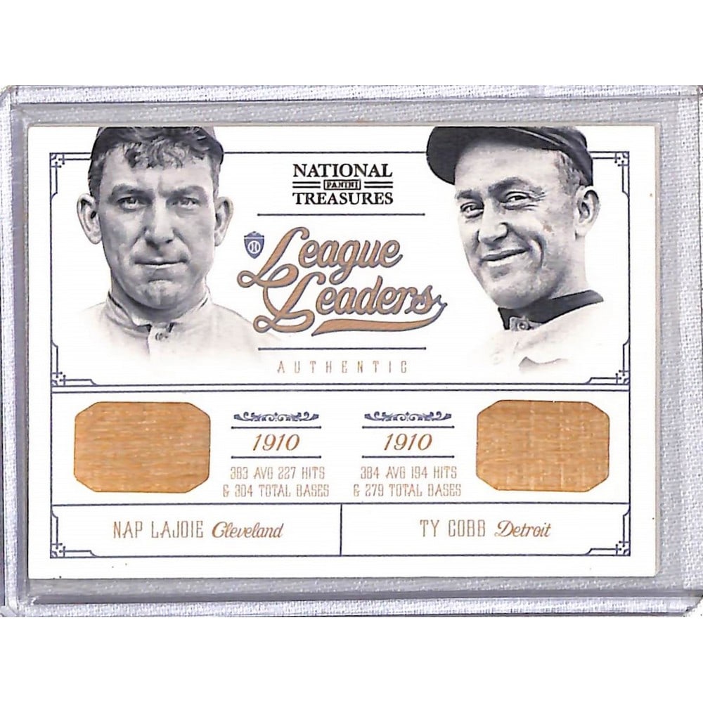 2012 National Treasures Lajoie/cobb Bat Card 17/25 (1 of 2)