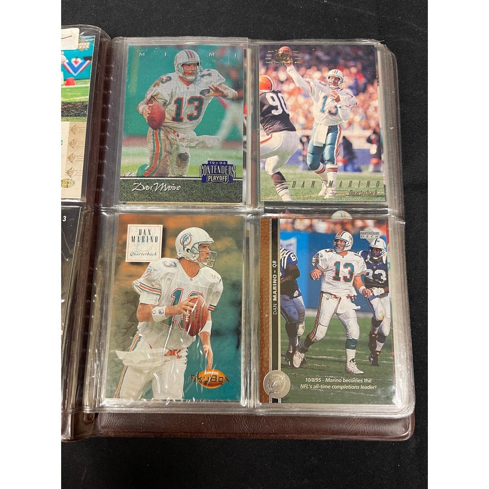 (40) Vintage Dan Marino Cards Auction