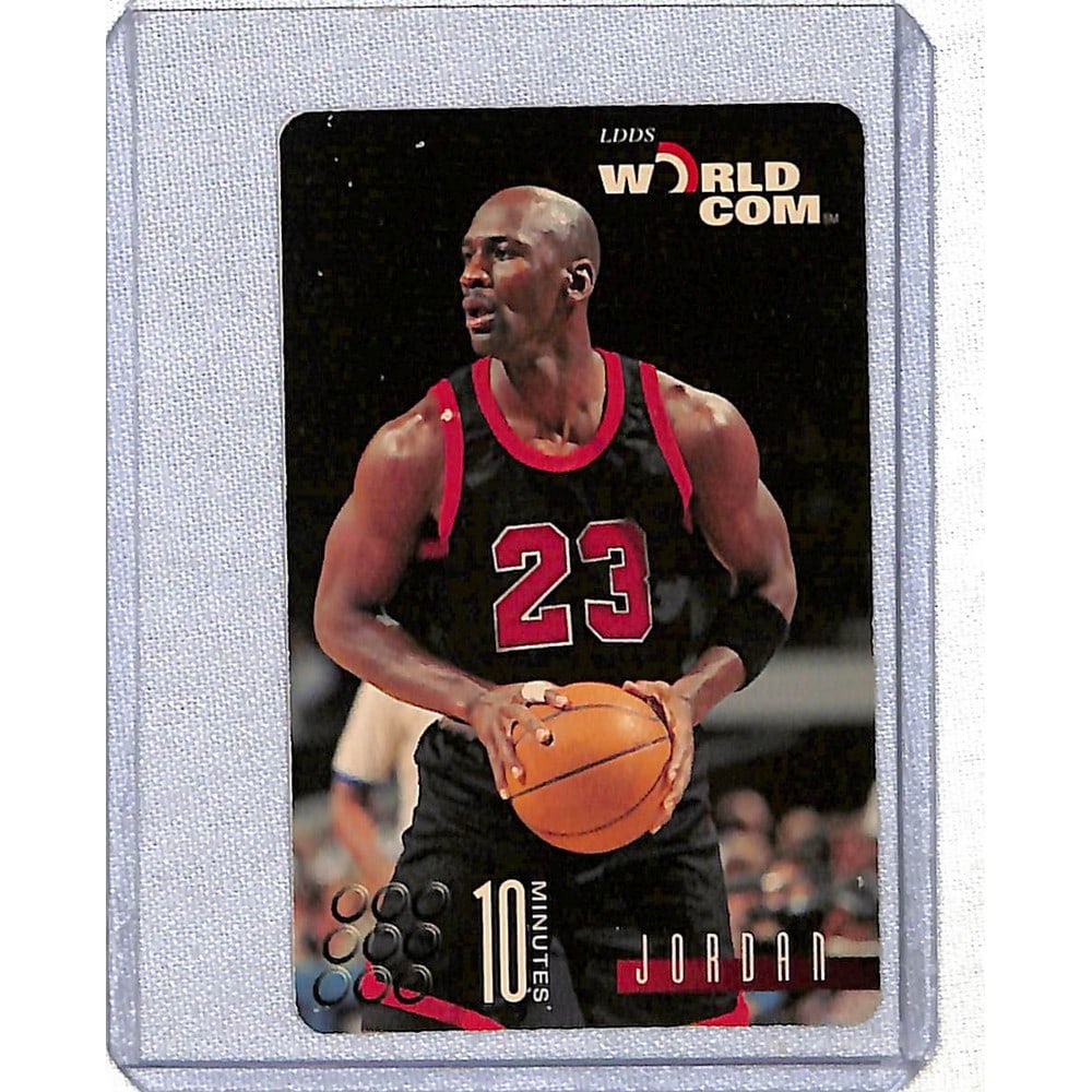Vintage Michael Jordan World Com Calling Card: Vintage Michael Jordan World Com Calling Card