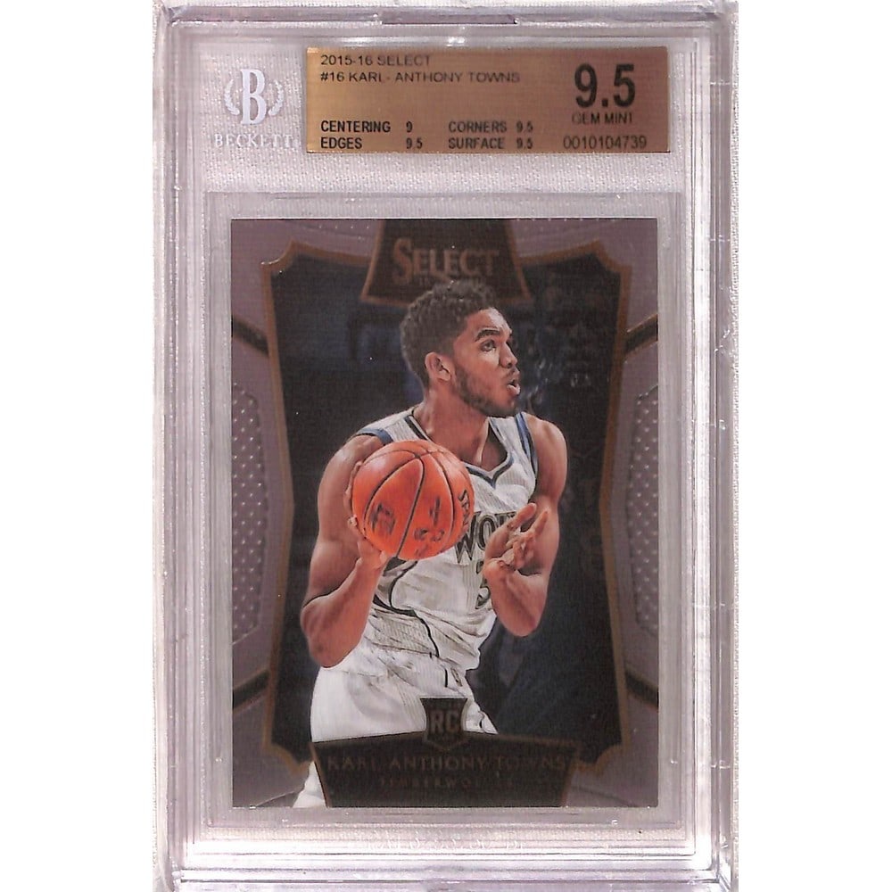 2015-16 Karl Anthony Towns Rookie Bgs 9.5 (1 of 2)