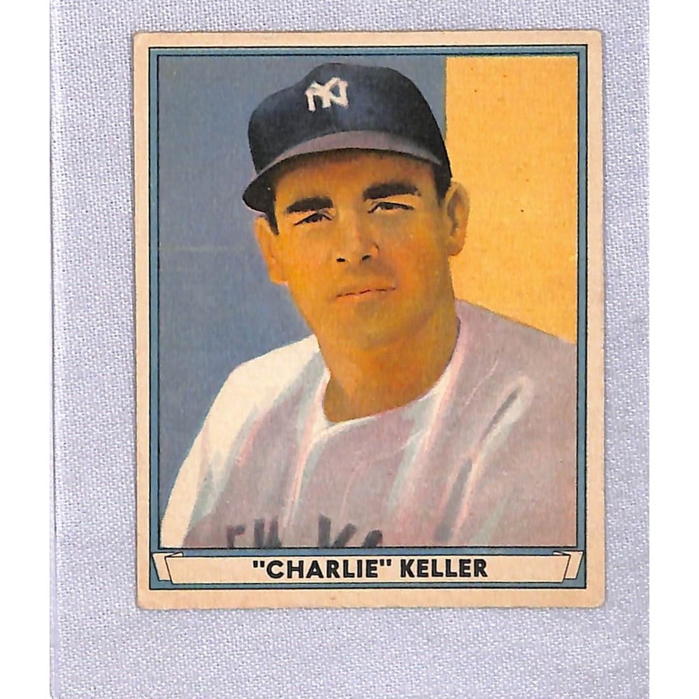 1941 Playball Crease Free Charlie Keller: 1941 Playball Crease Free Charlie Keller
