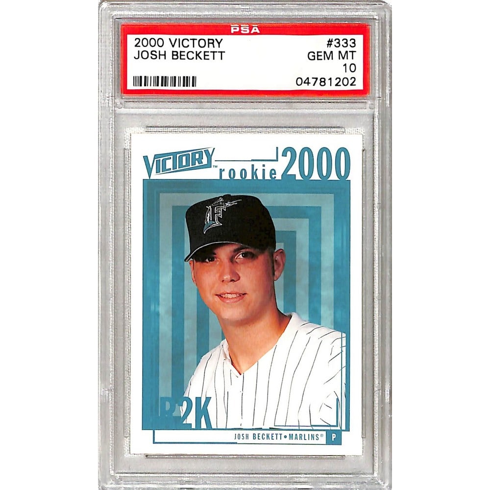 2000 Victory Josh Beckett Rookie Psa 10 (1 of 2)