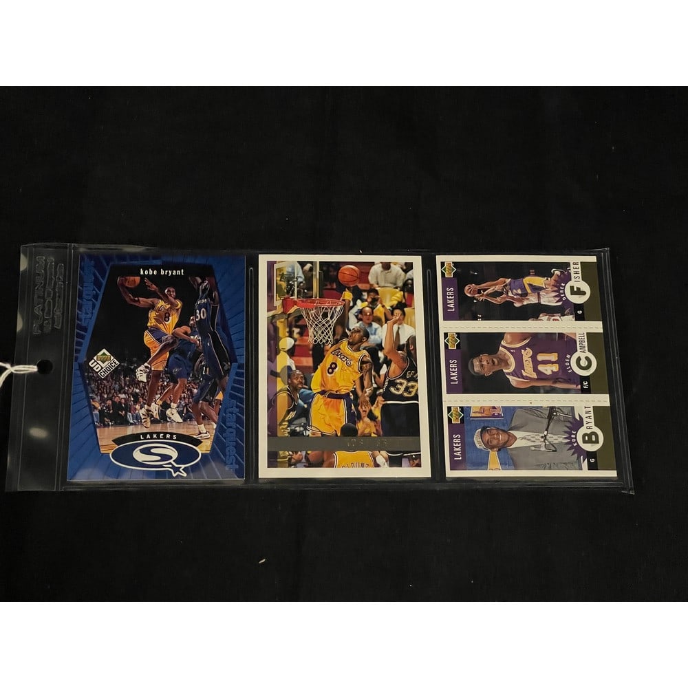 (3) Different Kobe Bryant Cards With Rookie (1 of 2)