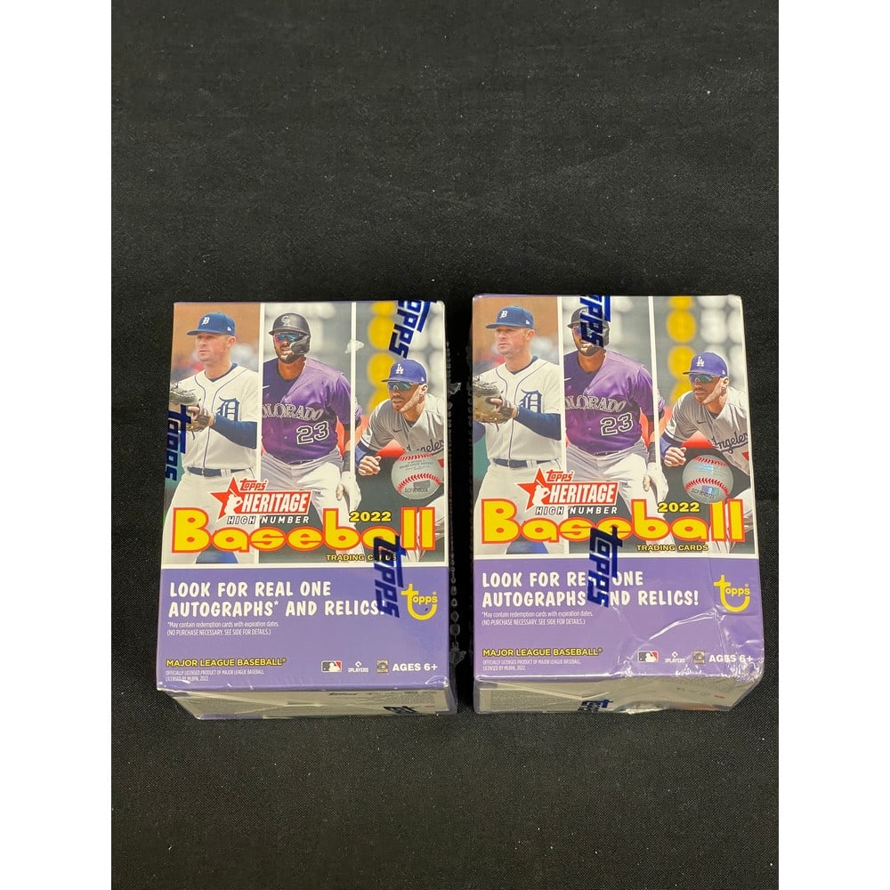 (2) 2022 Heritage Baseball Sealed Blasters (1 of 1)