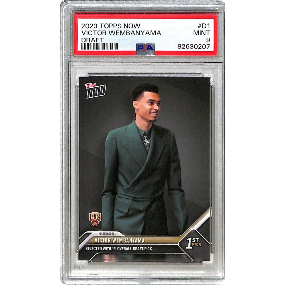2023 Topps Now Victor Wembanyama Rookie Psa 9 (1 of 2)
