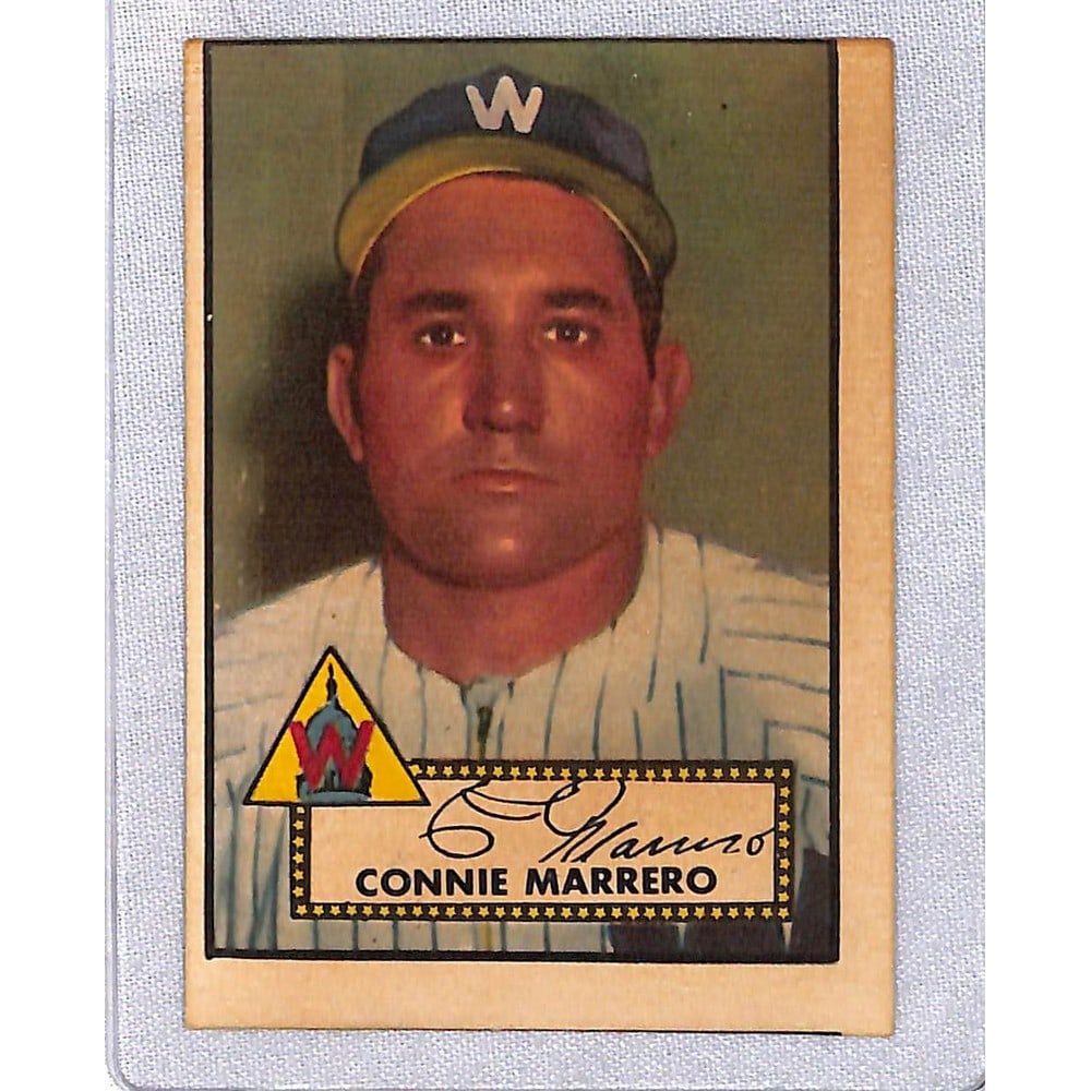 1952 Topps Connie Marrero Hi Number #317 (1 of 2)