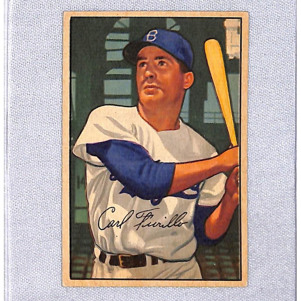 1952 Bowman Carl Furillo Nice Condition (1 of 2)