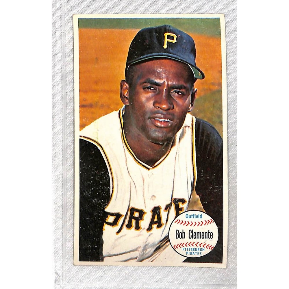 1964 Topps Giants Roberto Clemente Crease Free (1 of 2)