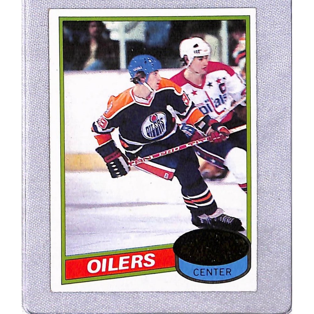 1980-81 Topps Crease Free Wayne Gretzky 2nd Year (1 of 2)