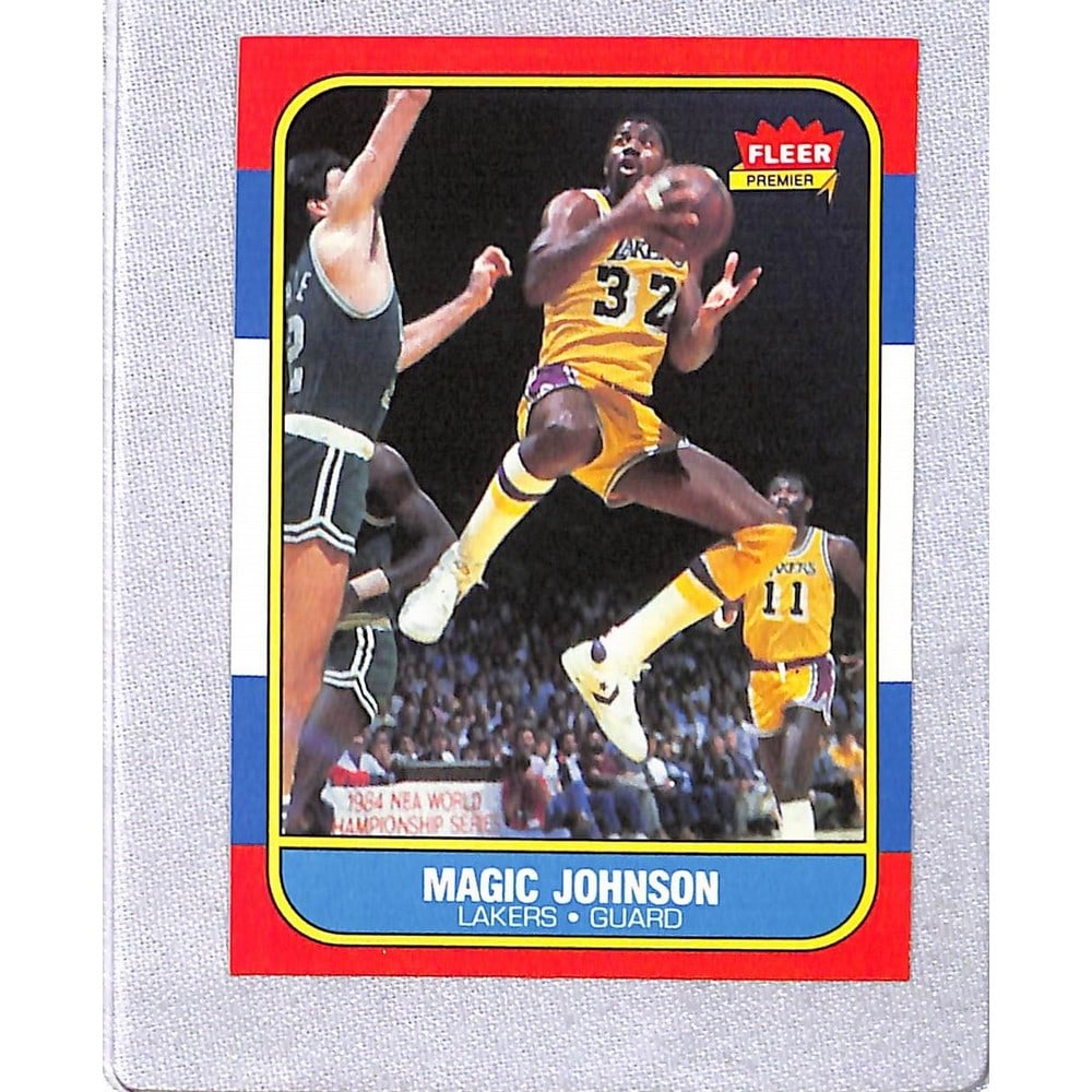 1986 Fleer Magic Johnson (1 of 2)