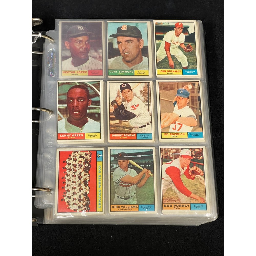 1961 Topps Baseball Starter Set 532 Diff.cards (1 of 4)