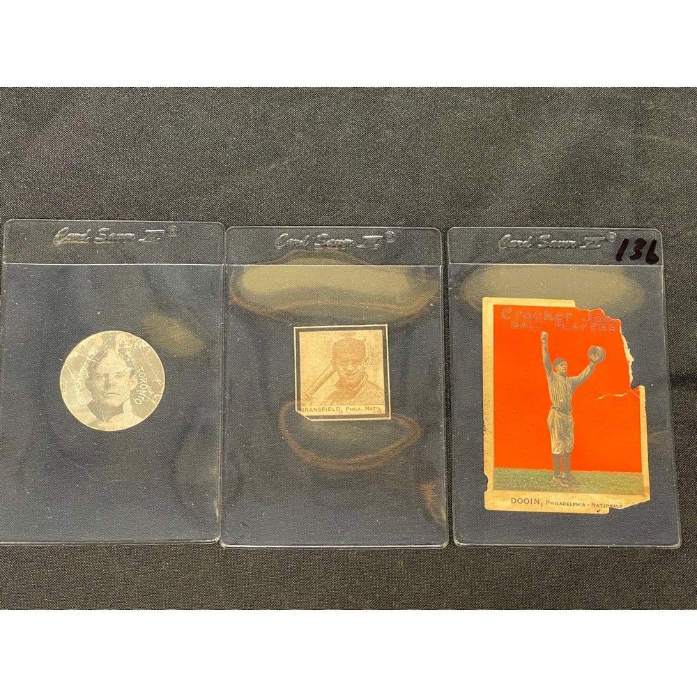 (3) Low Grade Pre War Baseball Cards (1 of 2)