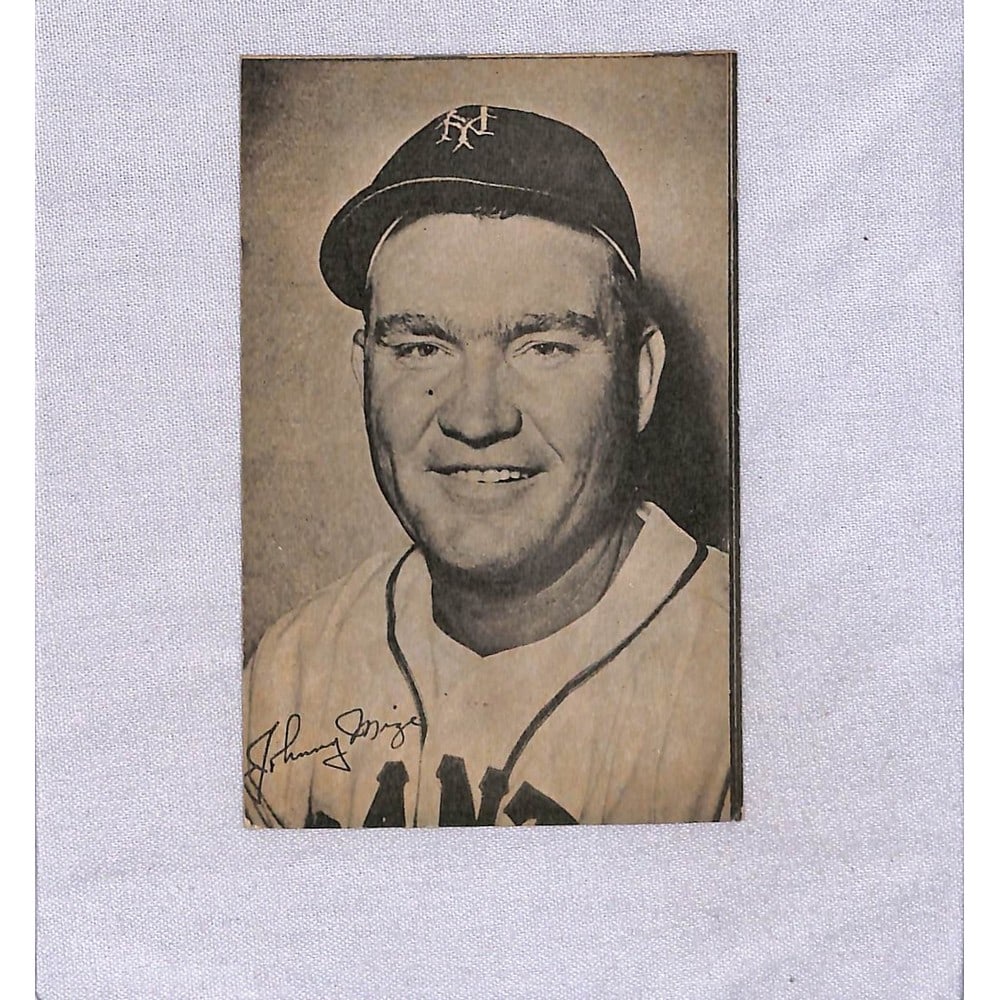 1947 Bond Bread Exhibit Johnny Mize (1 of 2)
