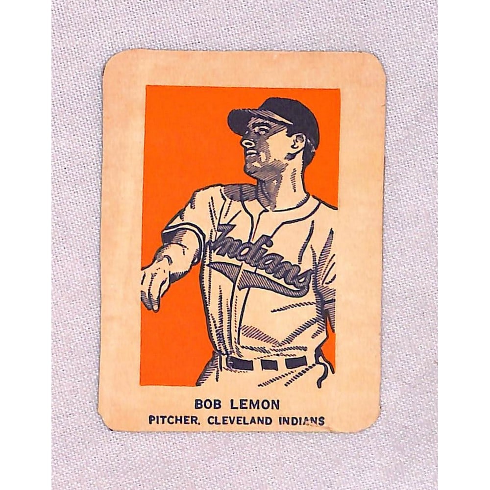 1952 Wheaties Bob Lemon: 1952 Wheaties Bob Lemon