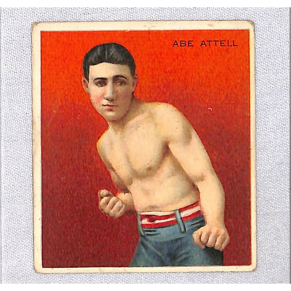1909 T218 Boxing Abe Attell (black Sox Scandal) (1 of 2)