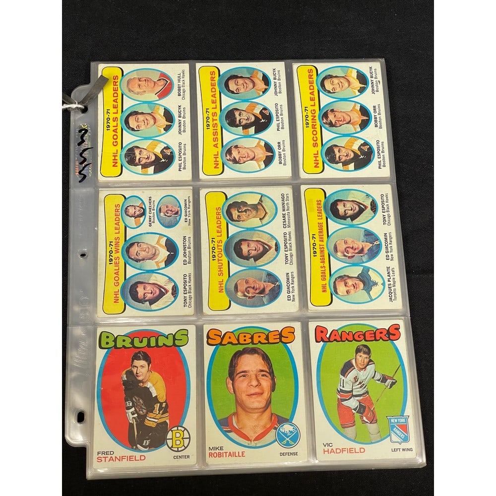 1971-72 Topps Hockey Complete Set Mixed Grade (1 of 4)