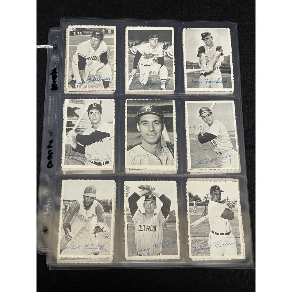 1969 Topps Deckle Edge Complete Set (1 of 4)