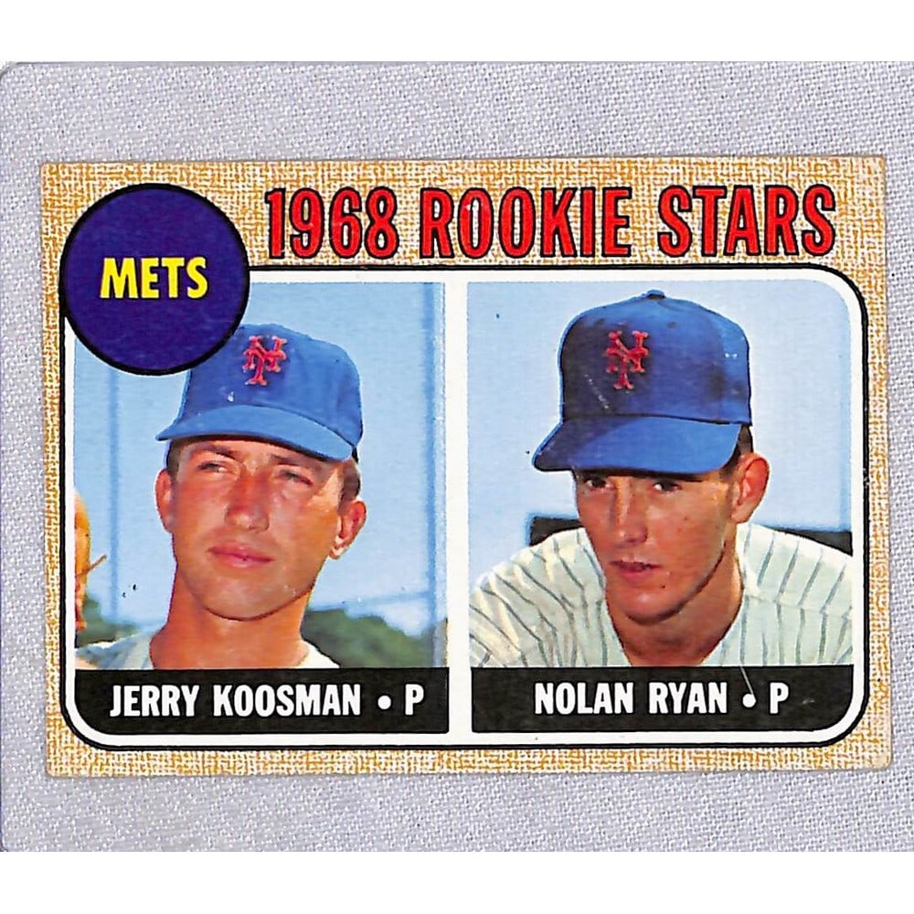 1968 Topps Nolan Ryan Rookie Centered Vgex (1 of 2)