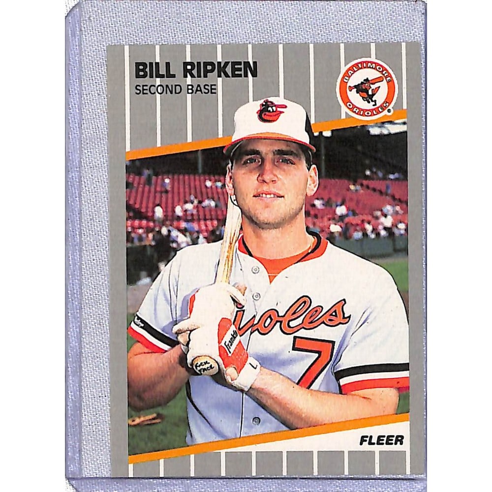 1989 Fleer Billy Ripken F Face Rookie Pack Fresh: 1989 Fleer Billy Ripken F Face Rookie Pack Fresh