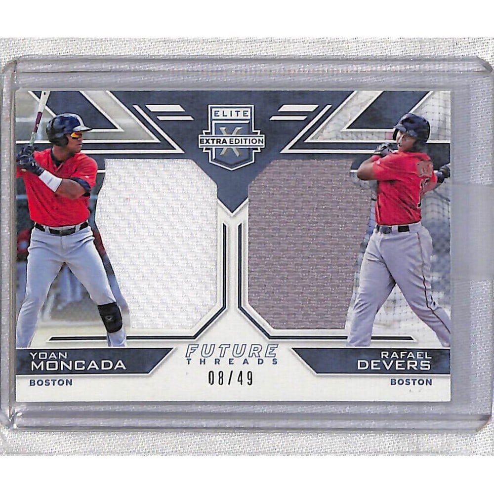 2016 Elite Rafael Devers/yoan Moncada Patch 8/49 (1 of 2)
