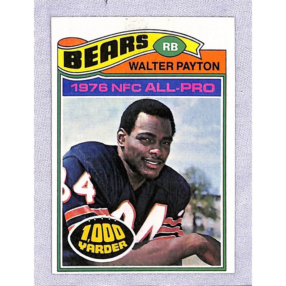 1977 Topps Walter Payton Mint 2nd Year (1 of 2)