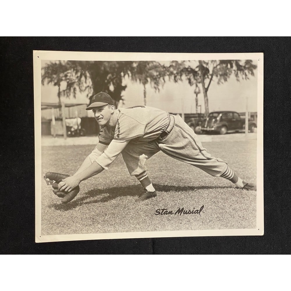 Late 1940's Stan Musial Premium 8x10 Hof (1 of 2)